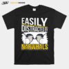 Easily Distracted By Narwhals T-Shirt