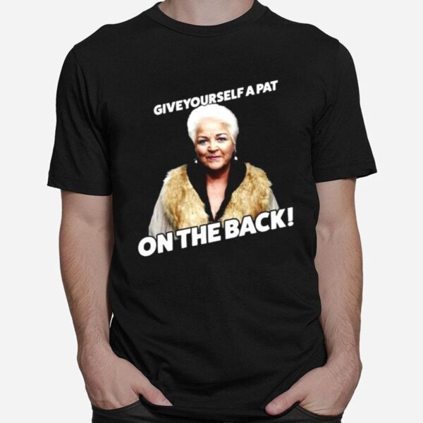 Eastenders Pat Butcher Give Yourself A Pat On The Back T-Shirt