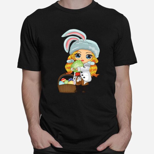 Easter Bunny Japanese Anime Manga Girln T-Shirt