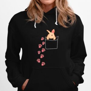 Easter Cute Bunny In Pocket Hoodie