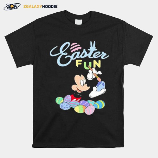 Easter Fun Mickey Paint Egg T-Shirt