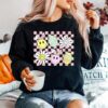 Easter Groovy Bunny Pastel Check Egg Sweater