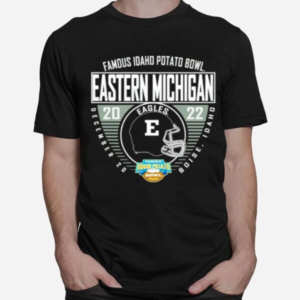 Eastern Michigan University Football 2022 Potato Bowl Bound T-Shirt