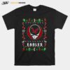 Eastern Washington Eagles Grateful Dead Ugly Christmas Copy T-Shirt