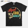 Fathers Day Fishing Reel Cool Abluelo Vintage T-Shirt