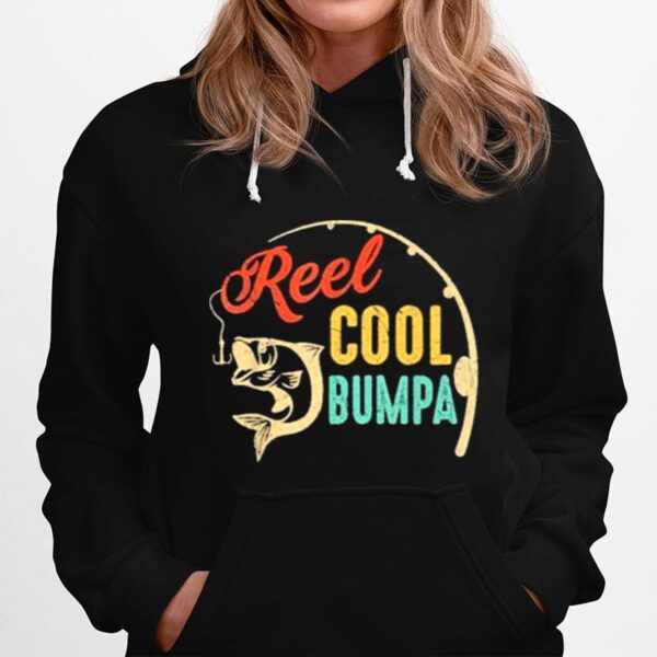 Fathers Day Fishing Reel Cool Bumpa Vintage Hoodie