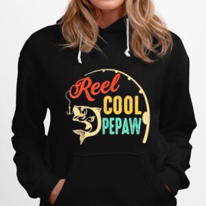 Fathers Day Fishing Reel Cool Pepaw Vintage Hoodie