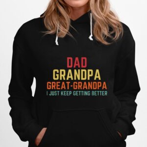 Fathers Day From Grandkids Dad Grandpa Great Grandpa Hoodie