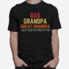 Fathers Day From Grandkids Dad Grandpa Great Grandpa T-Shirt