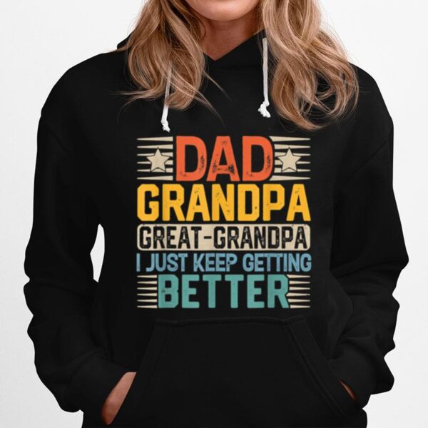 Fathers Day Gift From Grandkids Dad Grandpa Great Grandpa T B09Zqb65F7 Hoodie