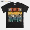 Fathers Day Gift From Grandkids Dad Grandpa Great Grandpa T B09Zqb65F7 T-Shirt