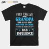 Fathers Day They Call Me Grandpa Because Partner In Crime T B0B3Dmwn9B T-Shirt