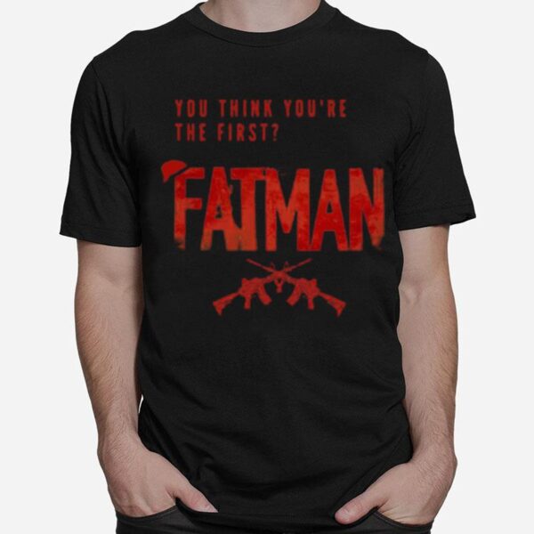 Fatman Next Santa Claus Christmas Holiday Movie T-Shirt