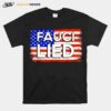 Fauci Lied American Flag T-Shirt