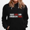 Fauci Lied And Americans Died Hoodie
