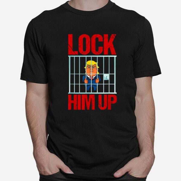 Fbi Raids Trumps Mansion Anti Trump Lock Him Up T-Shirt