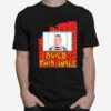 Fbi Raids Trumps Mansion Build This Wall Lock Him Up Anti Trump Impeachment 45 T-Shirt