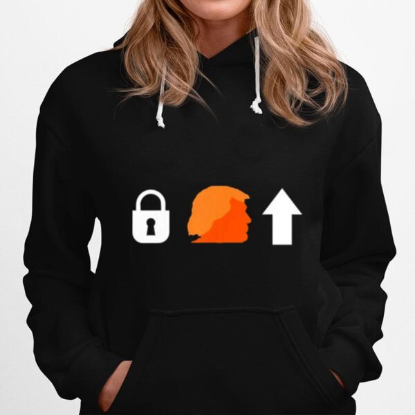 Fbi Searches Florida Trump Home Anti Trump Lock Him Up Hoodie