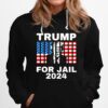 Fbi Searches Florida Trump Home Trump For Jail 2024 Anti Trump Us Flag Hoodie