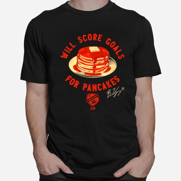 Fc Cincinnati Brandon Vazquez Pancakes Signature T-Shirt