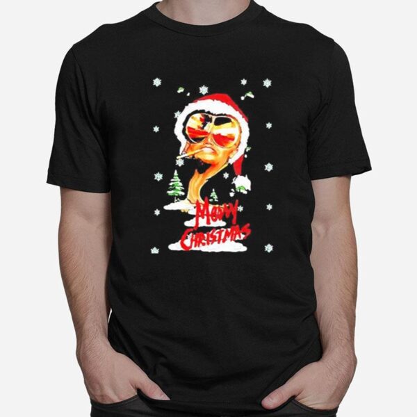 Fear And Loathing In Las Vegas Merry Christmas T-Shirt