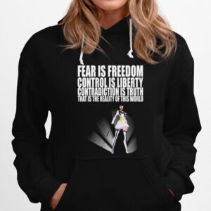 Fear If Freedom Control Is Liberty Satsuki Kiryuin Sama Kill La Kill Hoodie