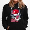 Fear The Alabama Crimson Tide Skull Wear Hat Logo Team Hoodie