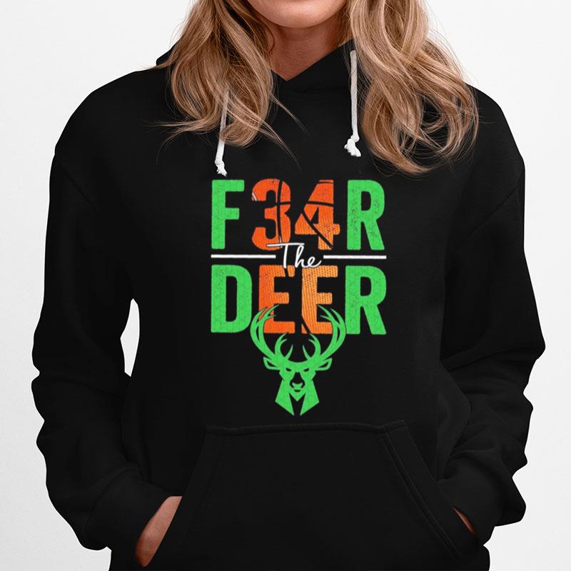 Fear The Deer Milwaukee Basketball And Hunting Hoodie