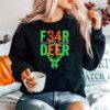 Fear The Deer Milwaukee Basketball And Hunting Sweater