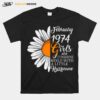 February Girl 1974 Tshirt 47 Years Old 47Th Birthday T-Shirt