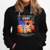 Feel The Power Of God For The Message Of The Crosss Is The Power Of God American Flag Hoodie