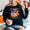 Feel The Power Of God For The Message Of The Crosss Is The Power Of God American Flag Sweater