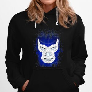 Feelink Demon Blue Lucha Libre Mexican Wrestler Legend Hoodie