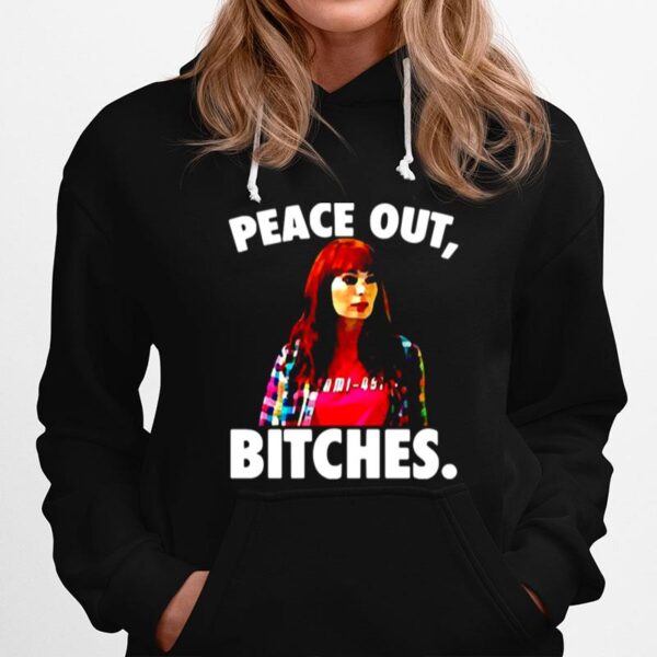 Felicia Day Peace Out Bitches Hoodie