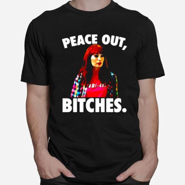 Felicia Day Peace Out Bitches T-Shirt