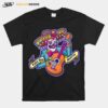 Feliz Dia Muertos Skeleton Man Play Guitar Day Dead T-Shirt