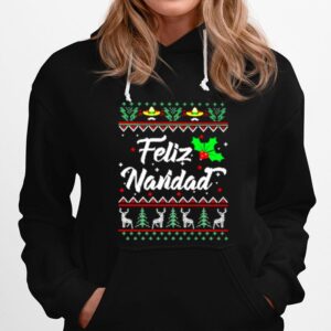 Feliz Navidad Ugly Merry Christmas Hoodie