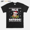 Feliz Navidog Corgi Dog Ugly T-Shirt