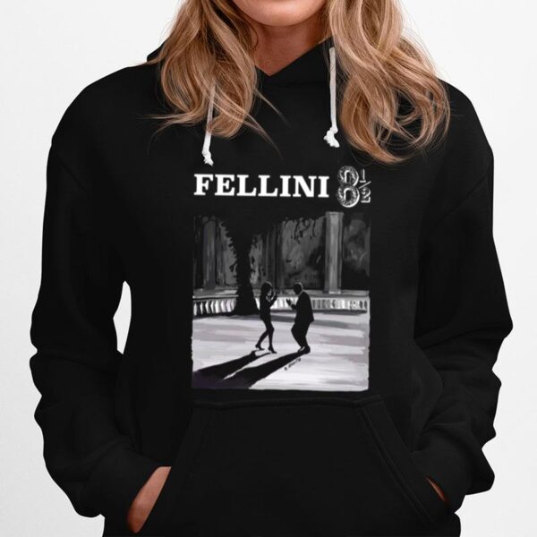 Fellini La Dolce Vista Midnight Dancing Hoodie