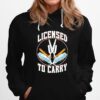 Female Barber Licensed To Carry Hoodie