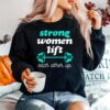 Female Empowerment Weight Lifting Feminist Sweater