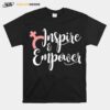 Feministin Empowered Empower Frauen Feministin Langarmshirt T-Shirt