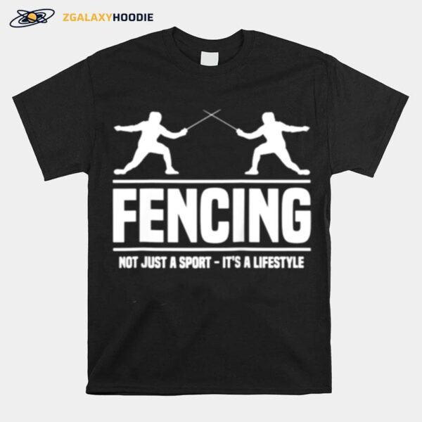 Fencer Fencing Sports Sword Fighting Fencing T-Shirt