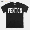 Fenton Mi Michigan Usa Vintage Sports Varsity Style T-Shirt