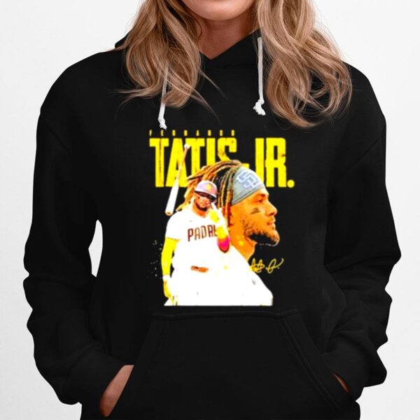 Fernando Tatis Jr San Diego Padres Player Signature Hoodie