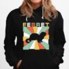 Ferret Vintage Retro Hoodie