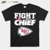 Fight Like A Kansas City Chiefs Breast Cancer Awareness T-Shirt