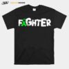 Fighter Biliary Atresia Awareness Support Ribbon T-Shirt