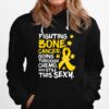 Fighting Bone Cancer Going Through Chemo And Still This Sexy Yellow Ribbon Hoodie