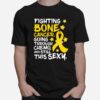 Fighting Bone Cancer Going Through Chemo And Still This Sexy Yellow Ribbon T-Shirt